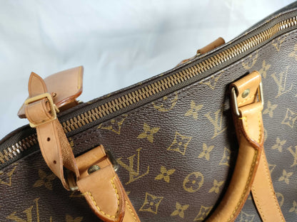 LOUIS VUITTON Monogram Louis Vuitton Monogram Keepall Bandouliere 50 Boston Bag M41416/VI1914