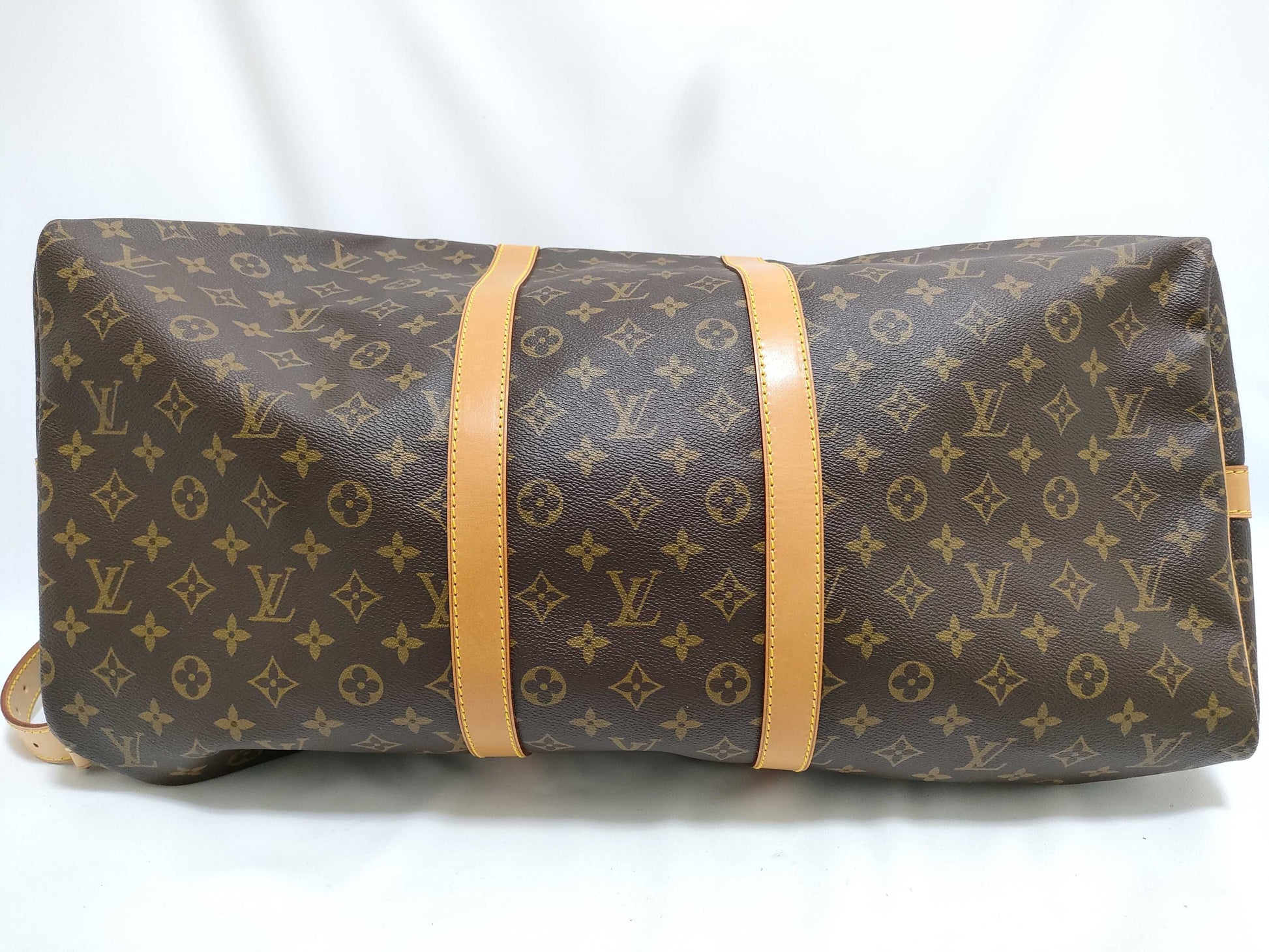 LOUIS VUITTON RFID Unverified SP0991 Monogram Louis Vuitton Monogram Keepall Bandouliere 55 M41414 / SP0991 Boston Bag