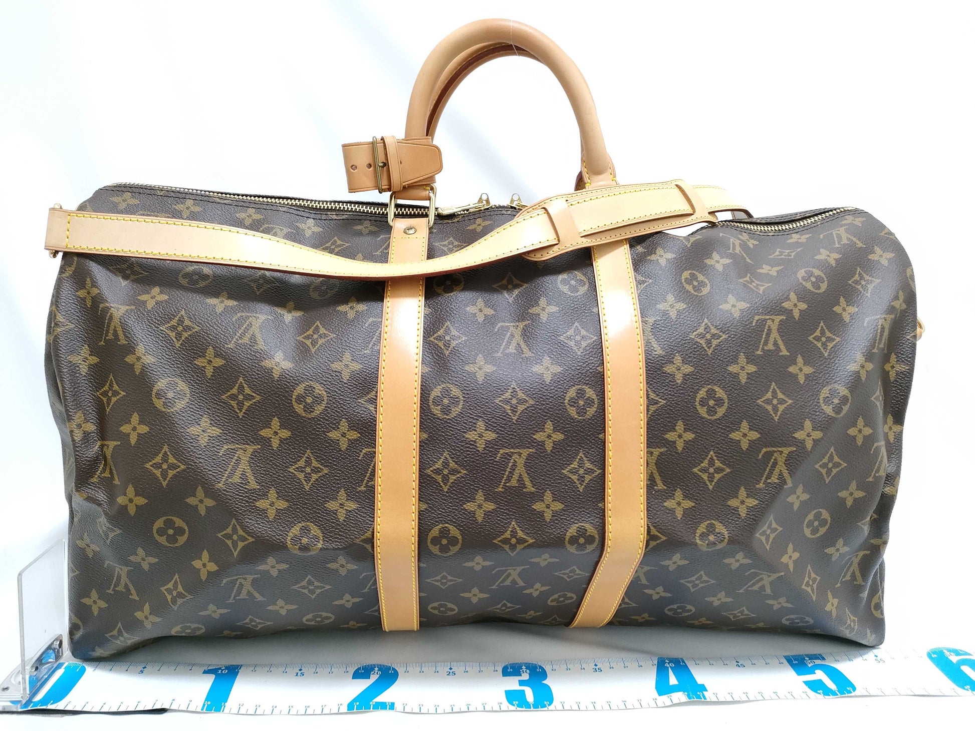 LOUIS VUITTON RFID Unverified SP0991 Monogram Louis Vuitton Monogram Keepall Bandouliere 55 M41414 / SP0991 Boston Bag