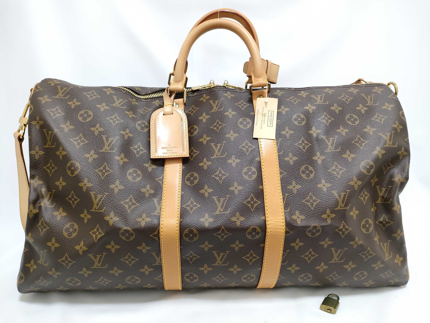 LOUIS VUITTON RFID Unverified SP0991 Monogram Louis Vuitton Monogram Keepall Bandouliere 55 M41414 / SP0991 Boston Bag