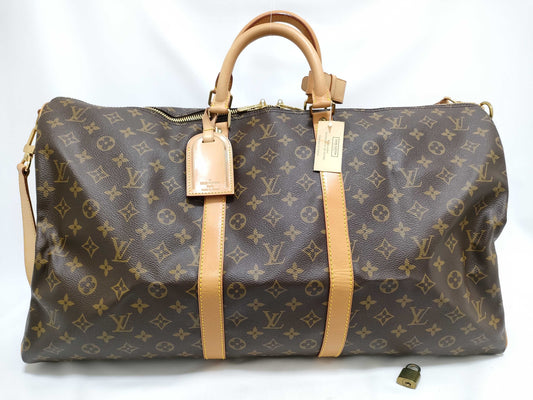 LOUIS VUITTON RFID Unverified SP0991 Monogram Louis Vuitton Monogram Keepall Bandouliere 55 M41414 / SP0991 Boston Bag