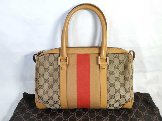 GUCCI GG Gucci Handbag Mini Boston Handbag
