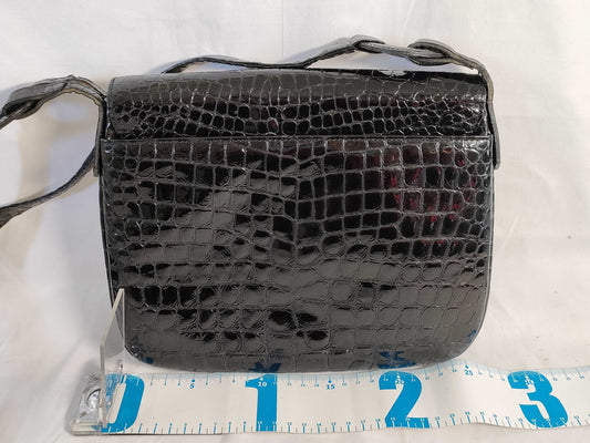 SAINT LAURENT crocodile shoulder bag shoulder bag
