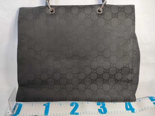 GUCCI Bamboo Tote Bag Black