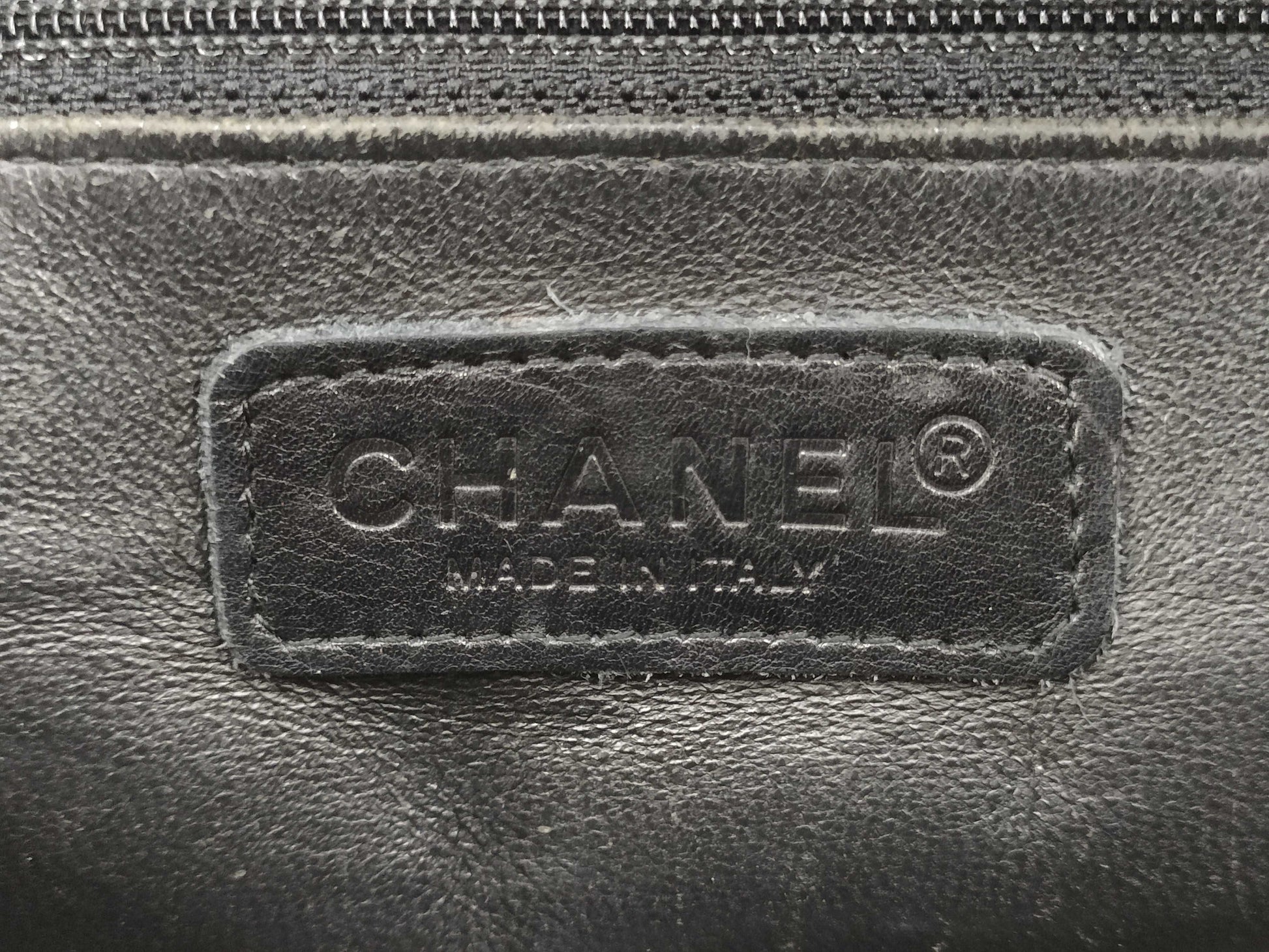 CHANEL Matelasse Handbag Caviar Skin Handbag