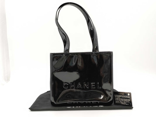 CHANEL Patent Tote Bag