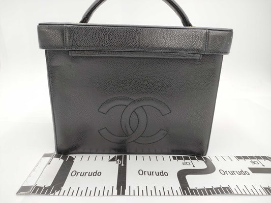 CHANEL Vanity Bag Caviar Skin Vanity Bag