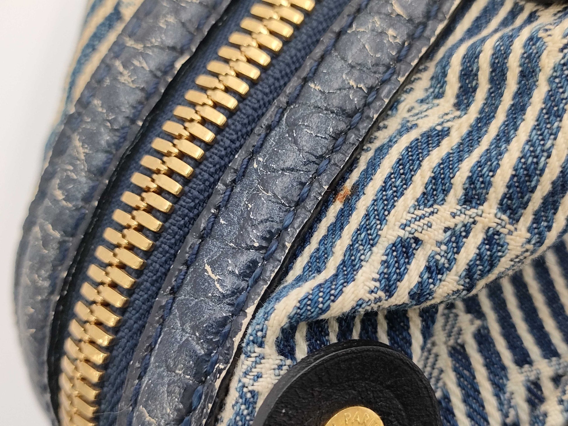 LOUIS VUITTON Polka Dots Panama Bowie Boston Bag