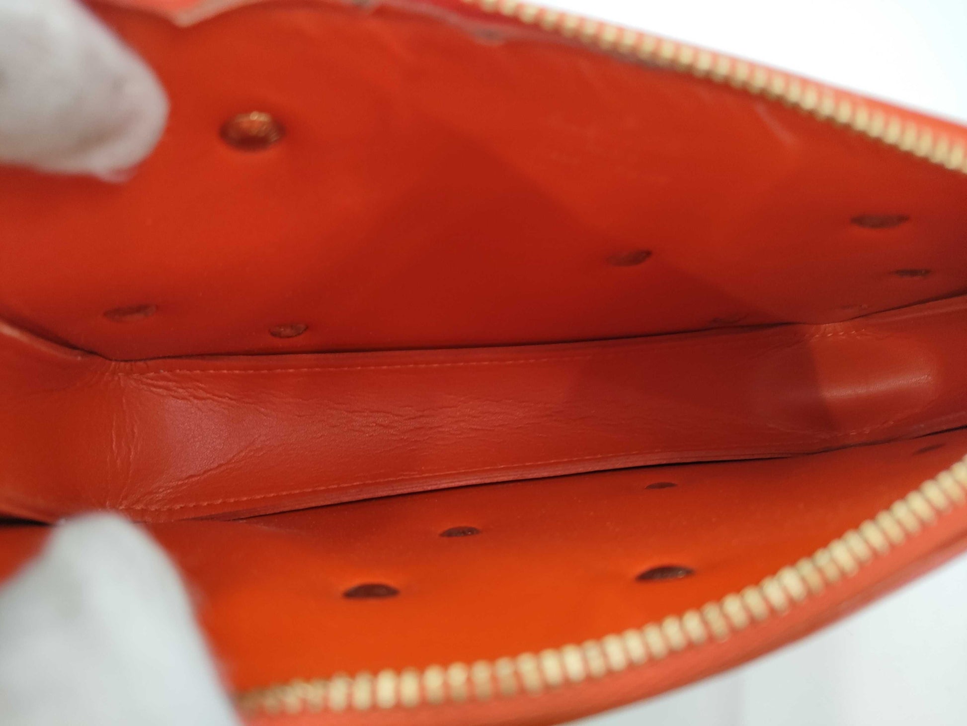 LOUIS VUITTON Monogram Vernis Flower Lexington Pouch