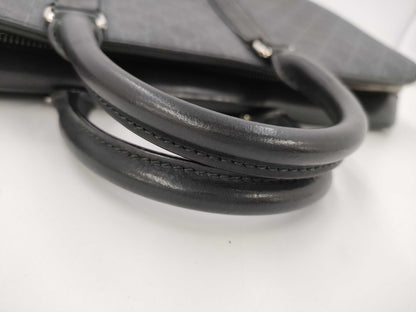 GUCCI GG Supreme Briefcase PVC/Leather Business Bag