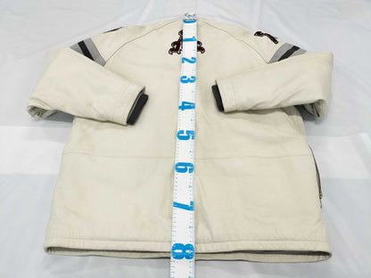 AVIREX Leather Stadium Jacket, Size XXL