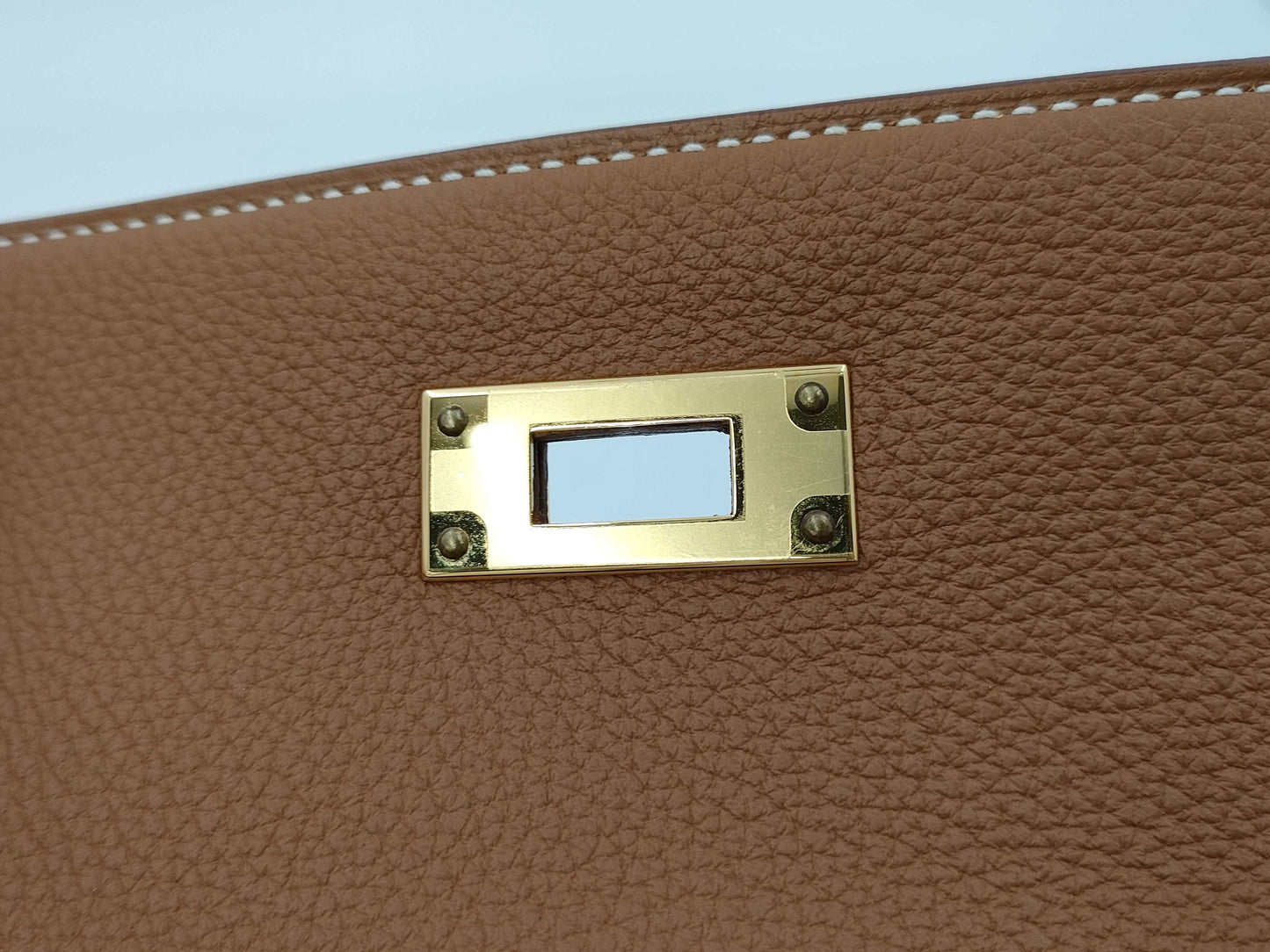 HERMES Kelly 28 Togo with 2025K Gold Hardware, 2-Way Handbag/Shoulder Bag