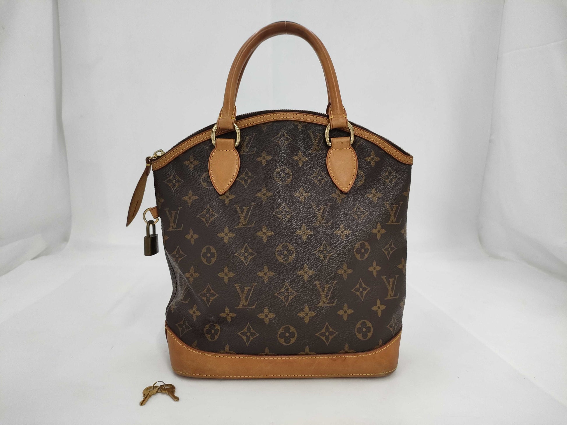 LOUIS VUITTON LOUIS VUITTON Monogram M40102 Lockit Handbag Bag