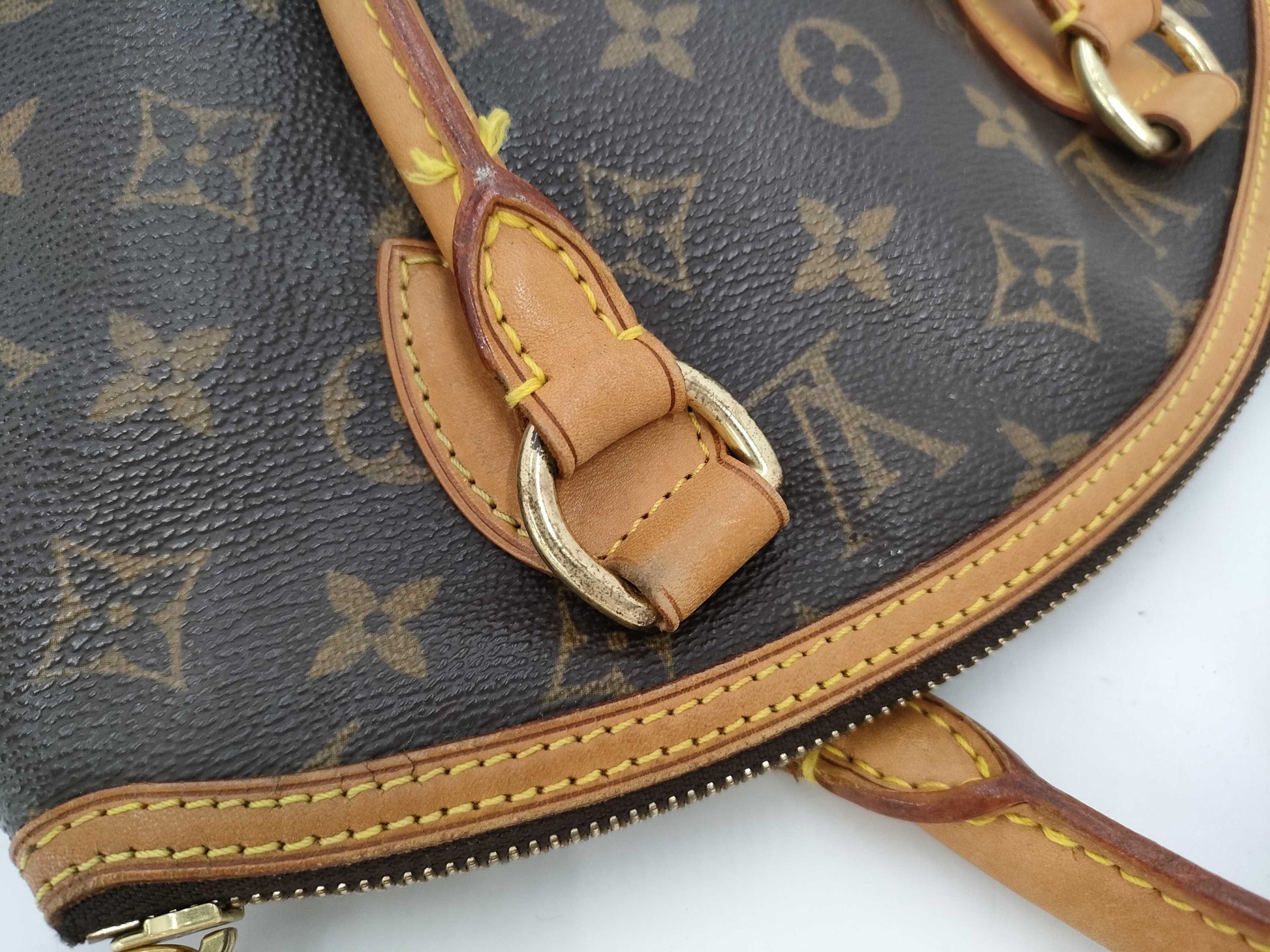 LOUIS VUITTON LOUIS VUITTON Monogram M40102 Lockit Handbag Bag