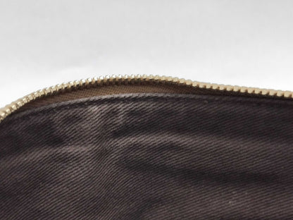 CELINE Celine Pochette Hobo Handbag in Purple/Brown Horse Carriage Print Canvas with Gold SC-ST-0097