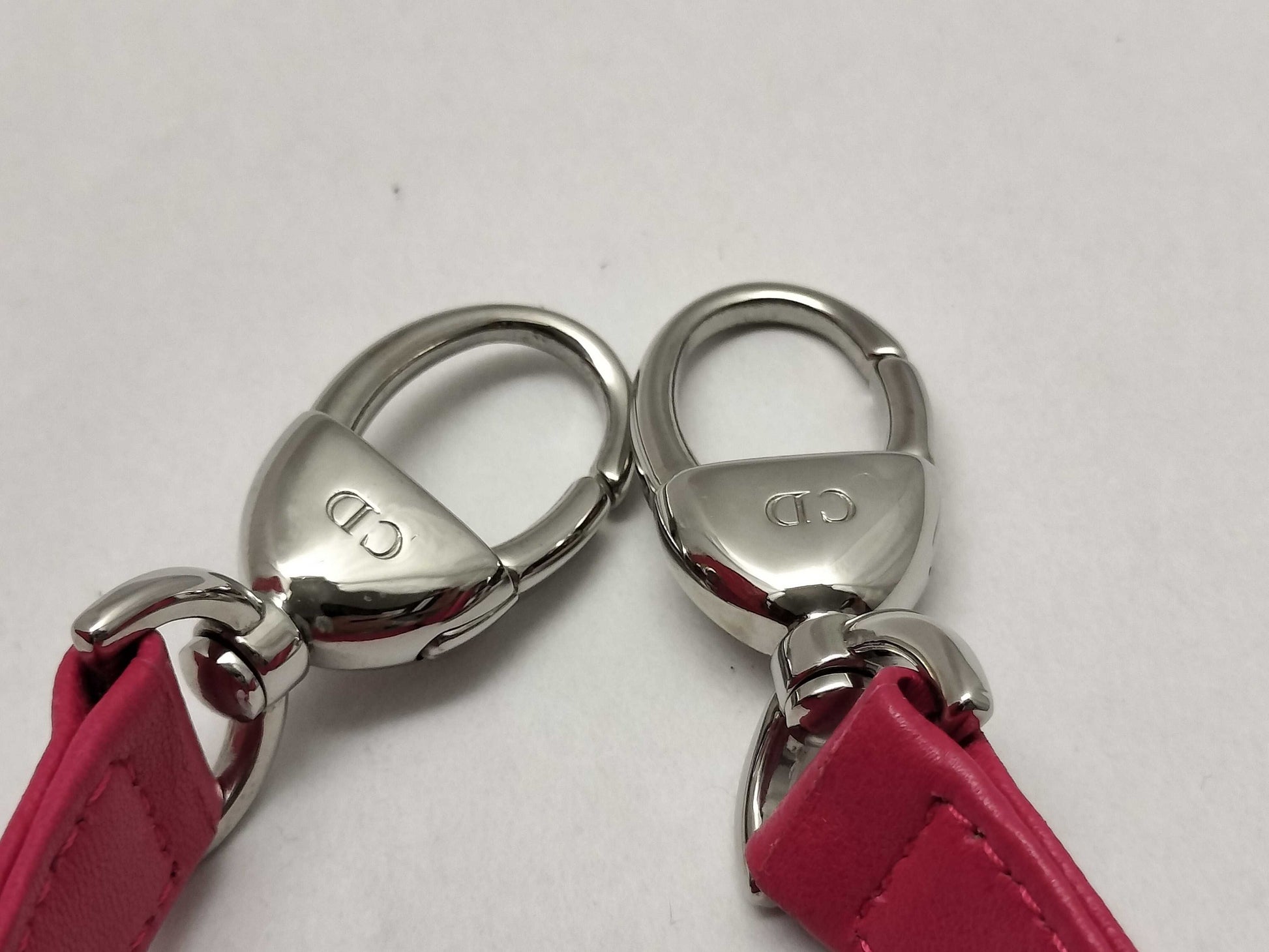 Dior Lady Dior Medium Tricolore Lady Dior Zip Handbag in Orange/Fuchsia/Red Cannage Lambskin Leather with Silver 15-BO-0133