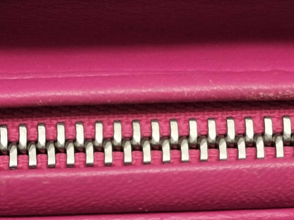 Dior Lady Dior Medium Zip Handbag in Fuchsia Cannage Lambskin Leather and Silver, 16-BO-1112