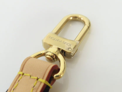 LOUIS VUITTON Signature Strap, Beige/Black/Pink, Signature Canvas, Gold Hardware, 95*4.5*.05cm Strap