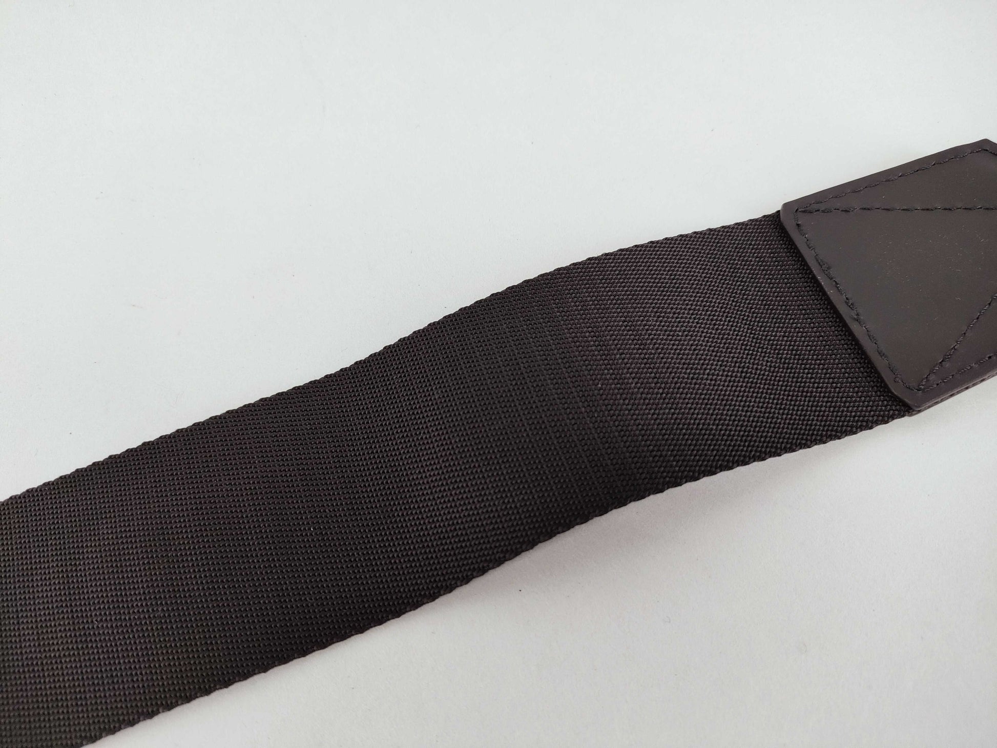 LOUIS VUITTON Louis Vuitton Signature Adjustable Strap Black with Black Hardware 95*5*.05cm Other Accessories