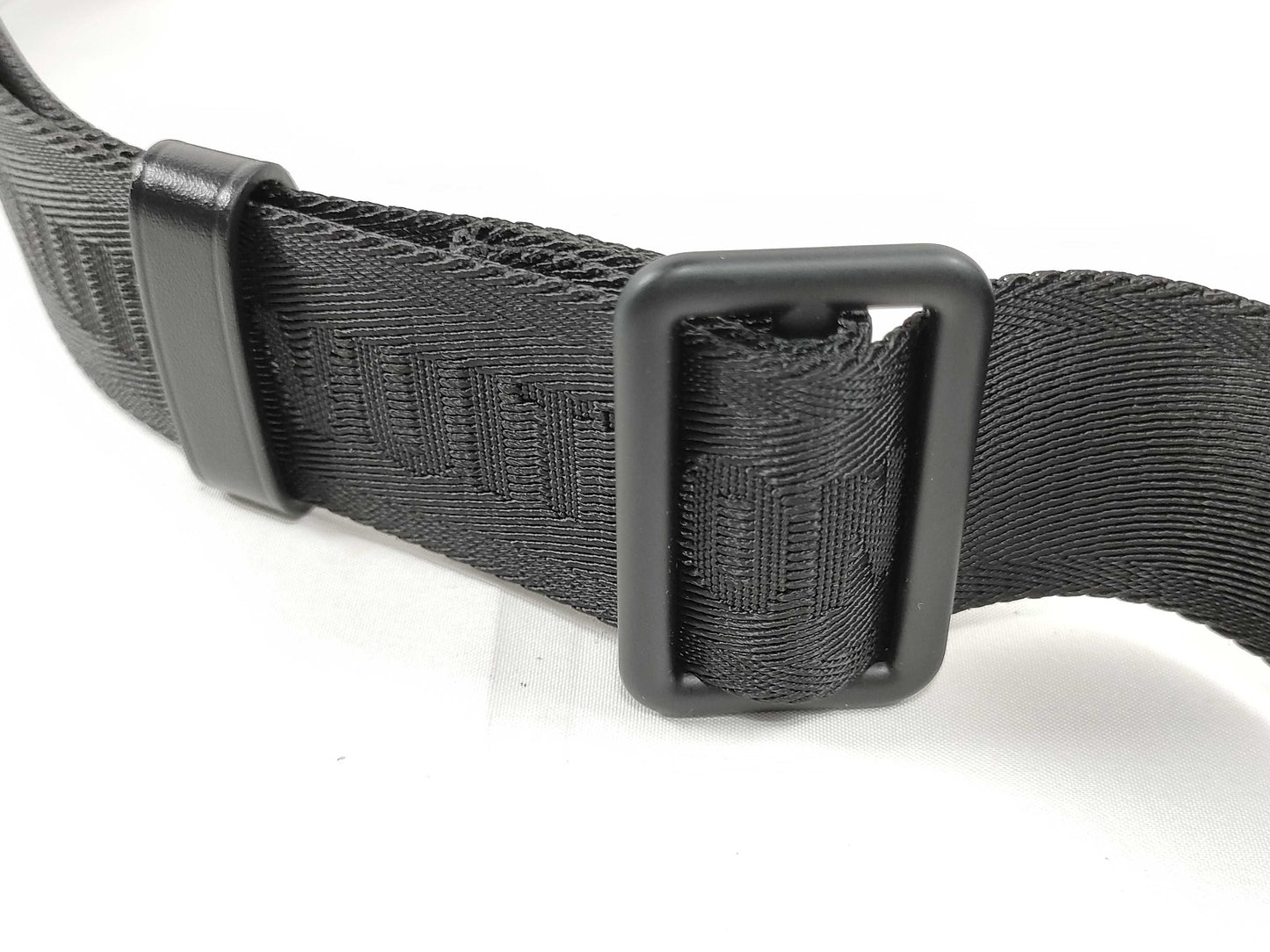 LOUIS VUITTON Louis Vuitton Signature Adjustable Strap Black with Black Hardware 95*4.5*0.5cm Strap