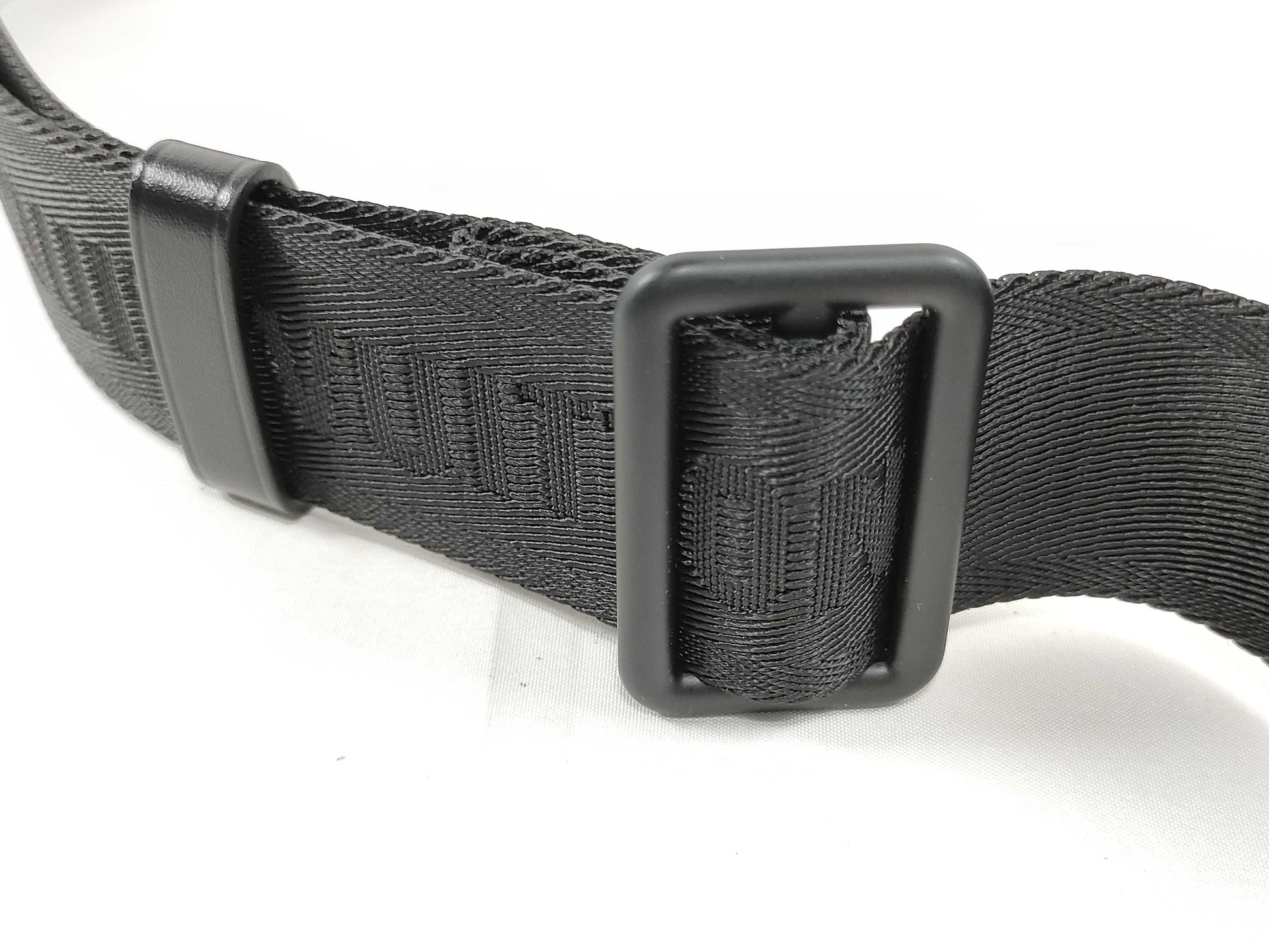 LOUIS VUITTON Louis Vuitton Signature Adjustable Strap Black with Black Hardware 95*4.5*0.5cm Strap