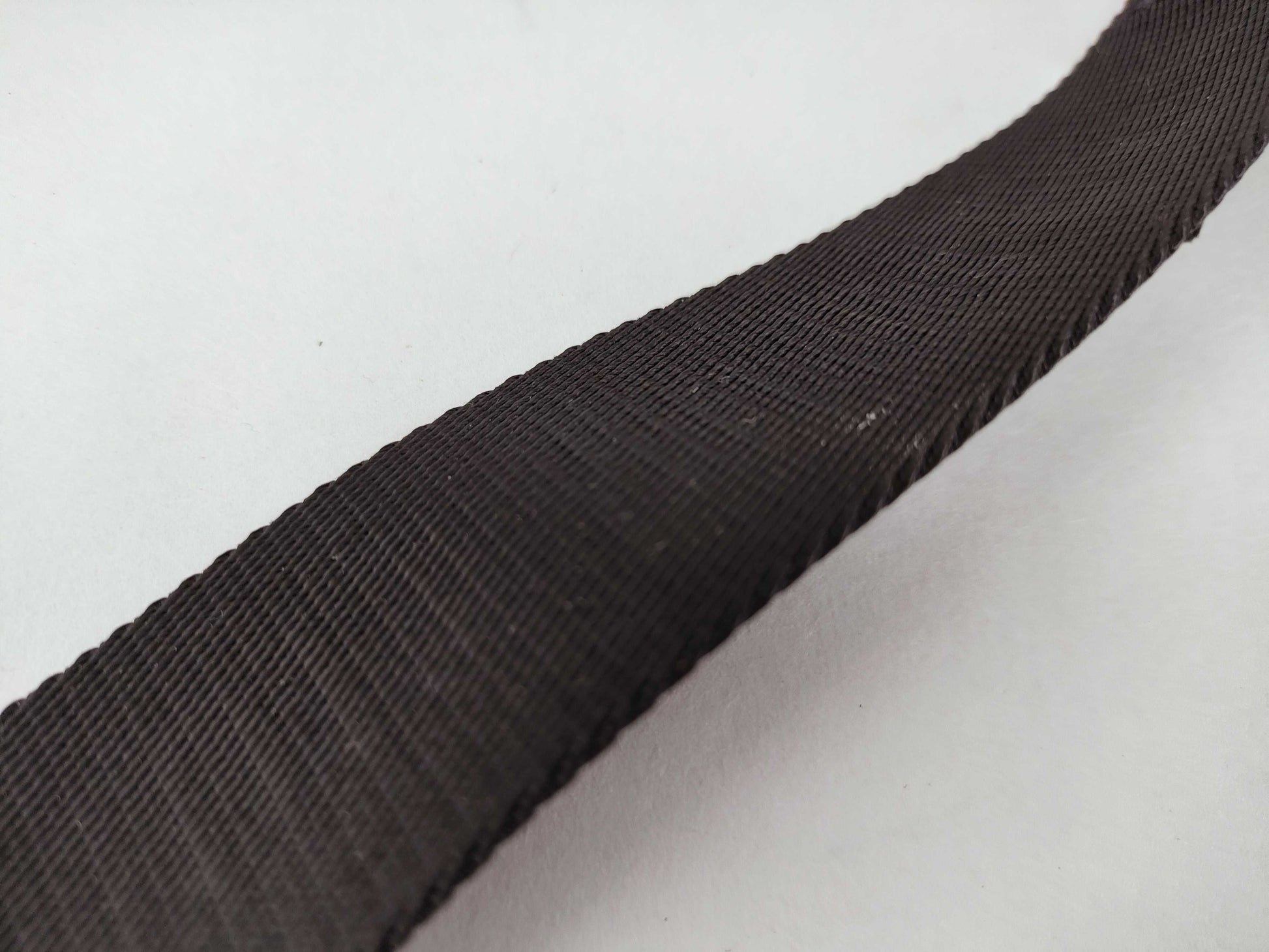 LOUIS VUITTON Louis Vuitton Signature Adjustable Strap Black with Black Hardware 95*4.5*.05cm Other Accessories