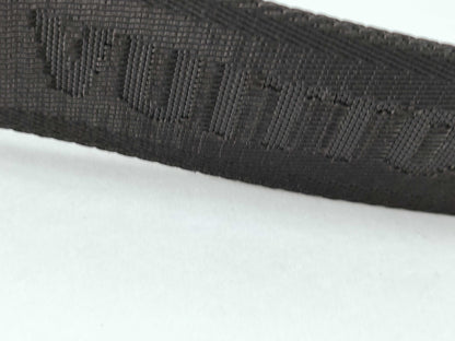 LOUIS VUITTON Louis Vuitton Signature Adjustable Strap Black with Black Hardware 95*4.5*.05cm Other Accessories