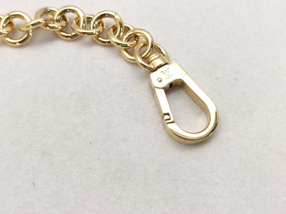 LOUIS VUITTON Gold Chain Strap with Gold Hardware, 55*1*1cm