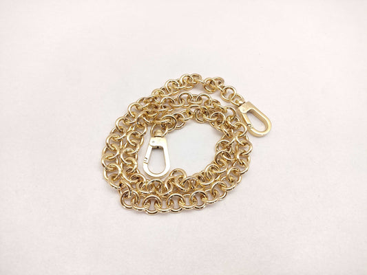 LOUIS VUITTON Gold Chain Strap with Gold Hardware, 55*1*1cm