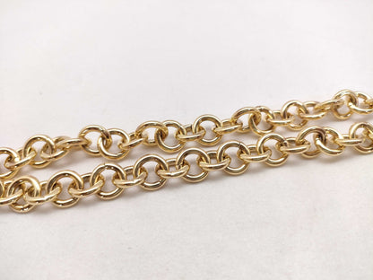 LOUIS VUITTON Gold Chain Strap with Gold Hardware, 55*1*1cm