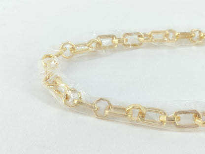 LOUIS VUITTON C Lock 'n Gold Chain Strap with Gold Hardware, 55*1*1cm Necklace