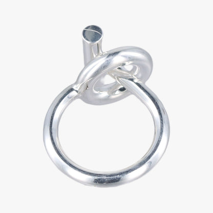 HERMES Echappé Silver Ag92522AB369895 Ring
