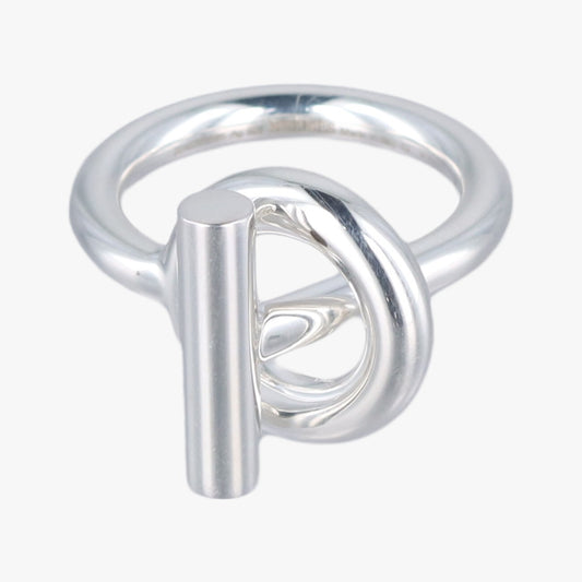 HERMES Echappé Silver Ag92522AB369895 Ring