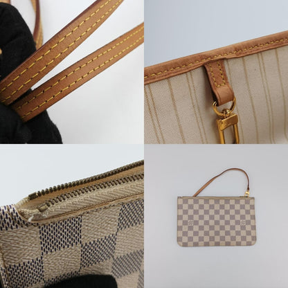 LOUIS VUITTON Neverfull MM Azur Damier Canvas N51107AR1164 Handbag
