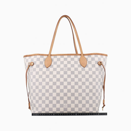 LOUIS VUITTON Neverfull MM Azur Damier Canvas N51107AR1164 Handbag
