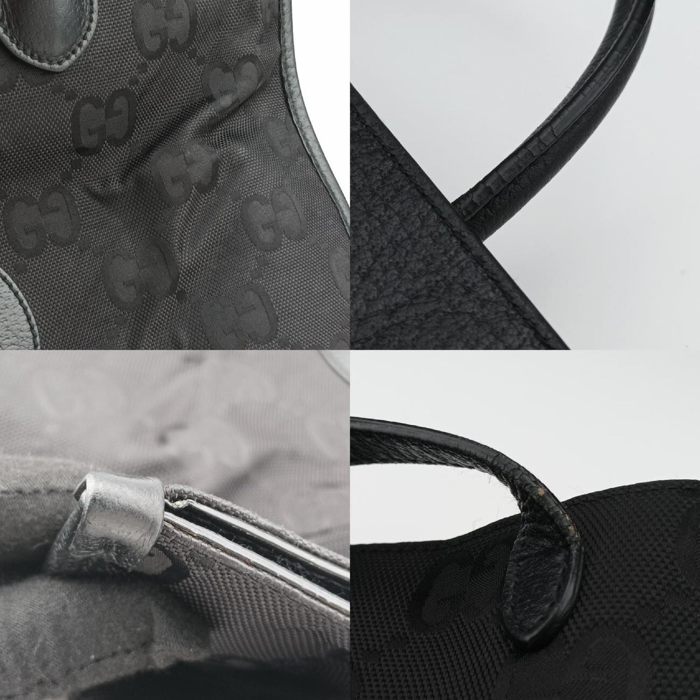 GUCCI Off the Grid Black Nylon Shoulder Bag 630355H034823283