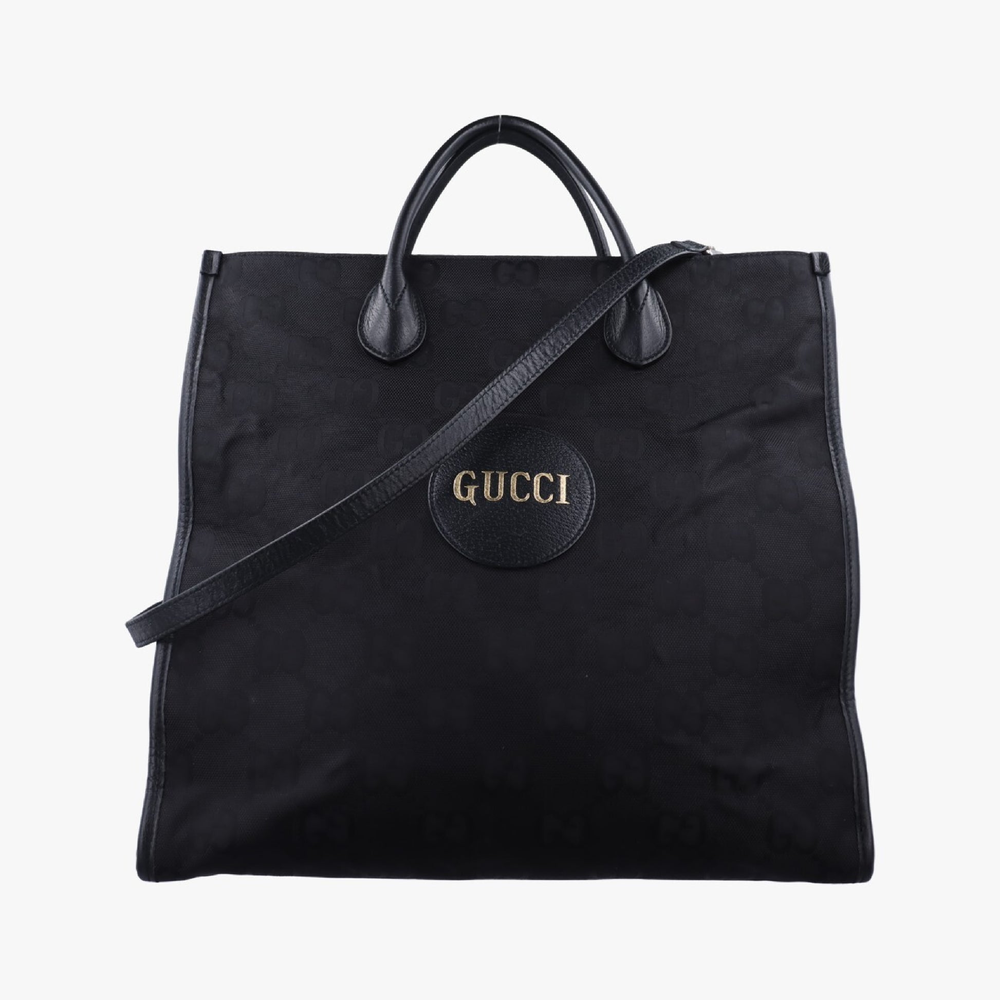 GUCCI Off the Grid Black Nylon Shoulder Bag 630355H034823283