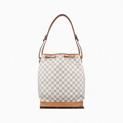 LOUIS VUITTON Noë Azur Damier Canvas N42222 Shoulder Bag, Unknown Production Number