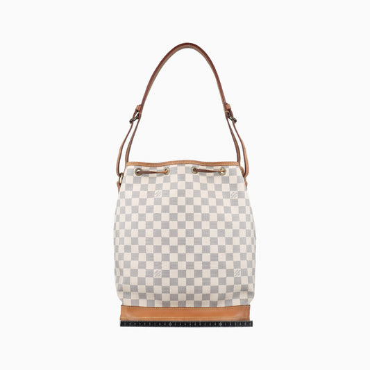 LOUIS VUITTON Noë Azur Damier Canvas N42222 Shoulder Bag, Unknown Production Number