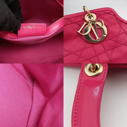 Dior Granville Rose Red Lambskin 12-MA-0153 Handbag