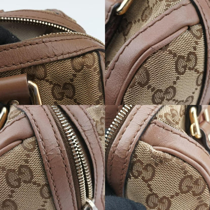 GUCCI Sherry Line Multicolor Leather and Canvas Shoulder Bag 269876G015261254