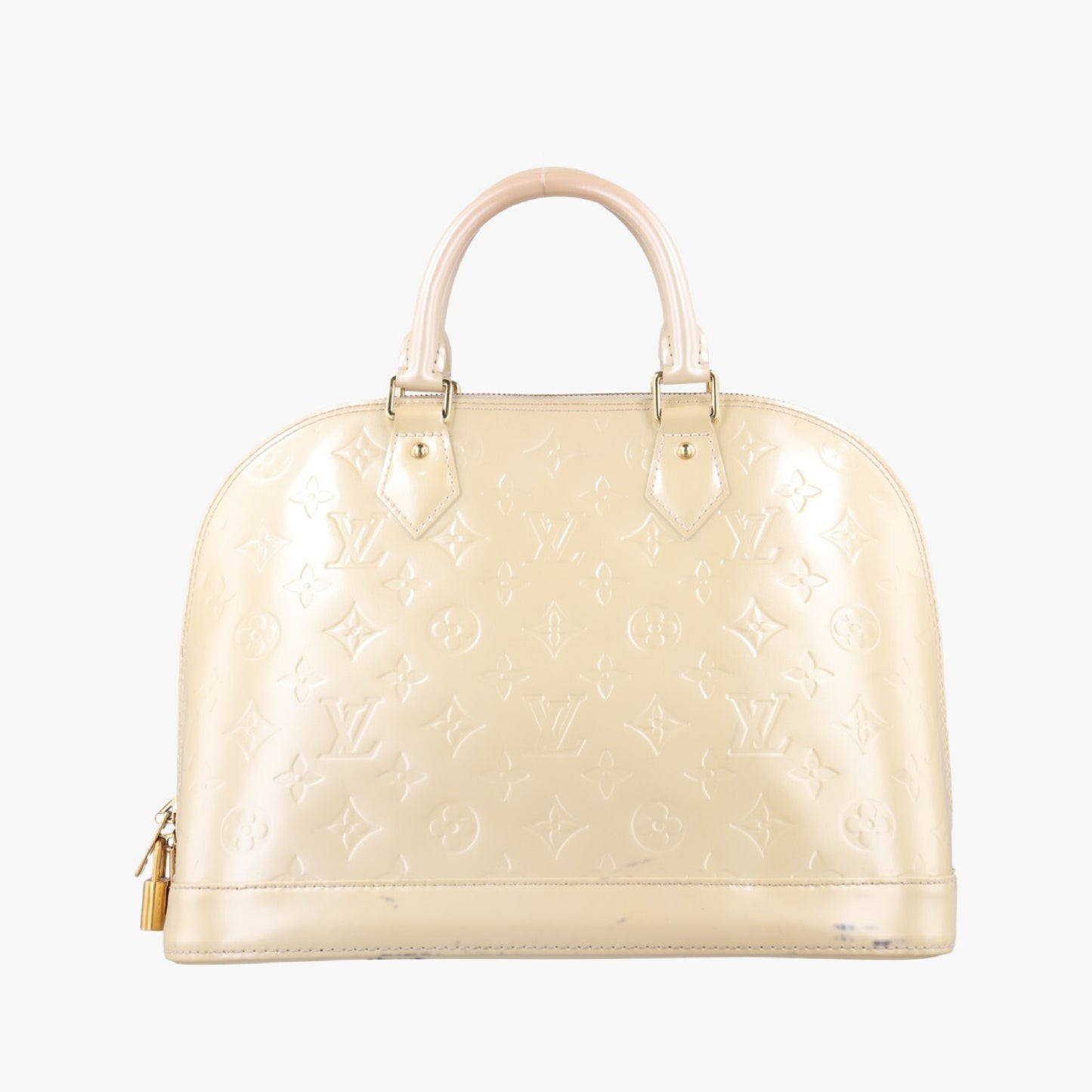 LOUIS VUITTON Alma PM Citrine Vernis M90101FL3141 Handbag