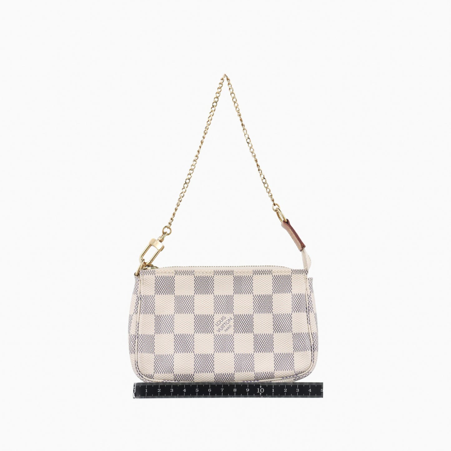 LOUIS VUITTON Mini Pochette Accessoires Azur Damier Canvas N58010SF3280 Handbag