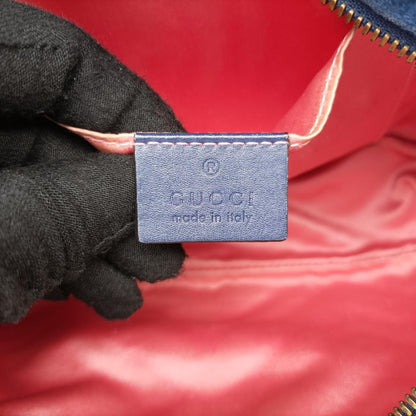 GUCCI GG Marmont Blue Velvet Shoulder Bag 447632E025162238