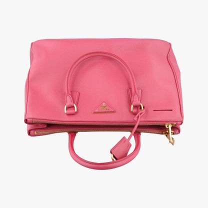 PRADA Galleria Rose Red Saffiano Leather Shoulder Bag BN227458/S 158
