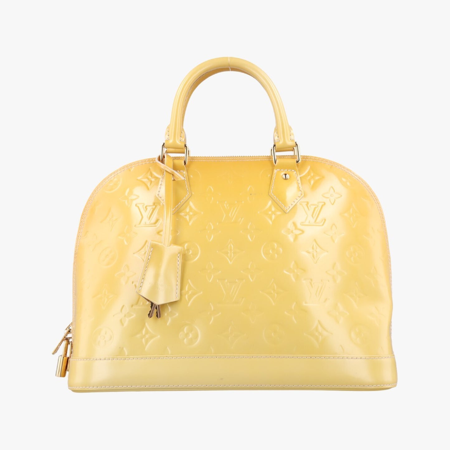 LOUIS VUITTON Alma PM Citrine Vernis M90101FL4112 Handbag