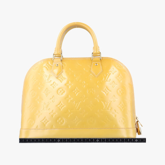 LOUIS VUITTON Alma PM Citrine Vernis M90101FL4112 Handbag