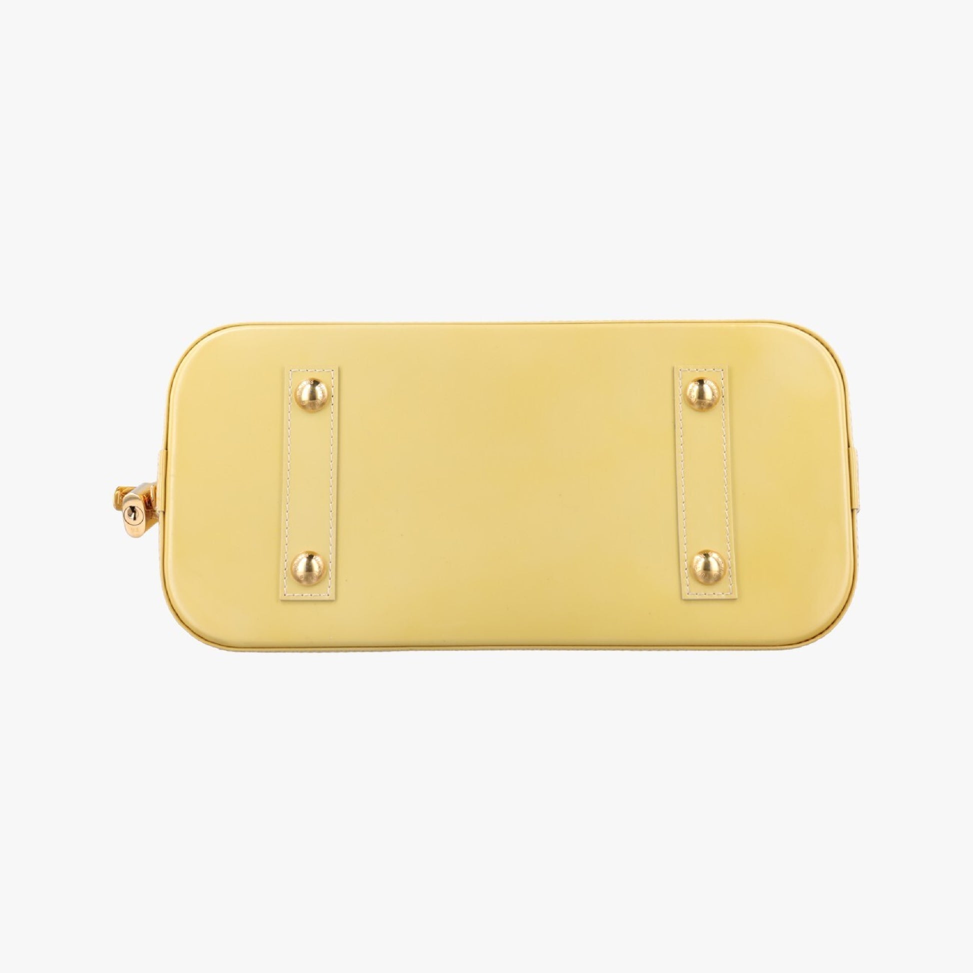LOUIS VUITTON Alma PM Citrine Vernis M90101FL4112 Handbag