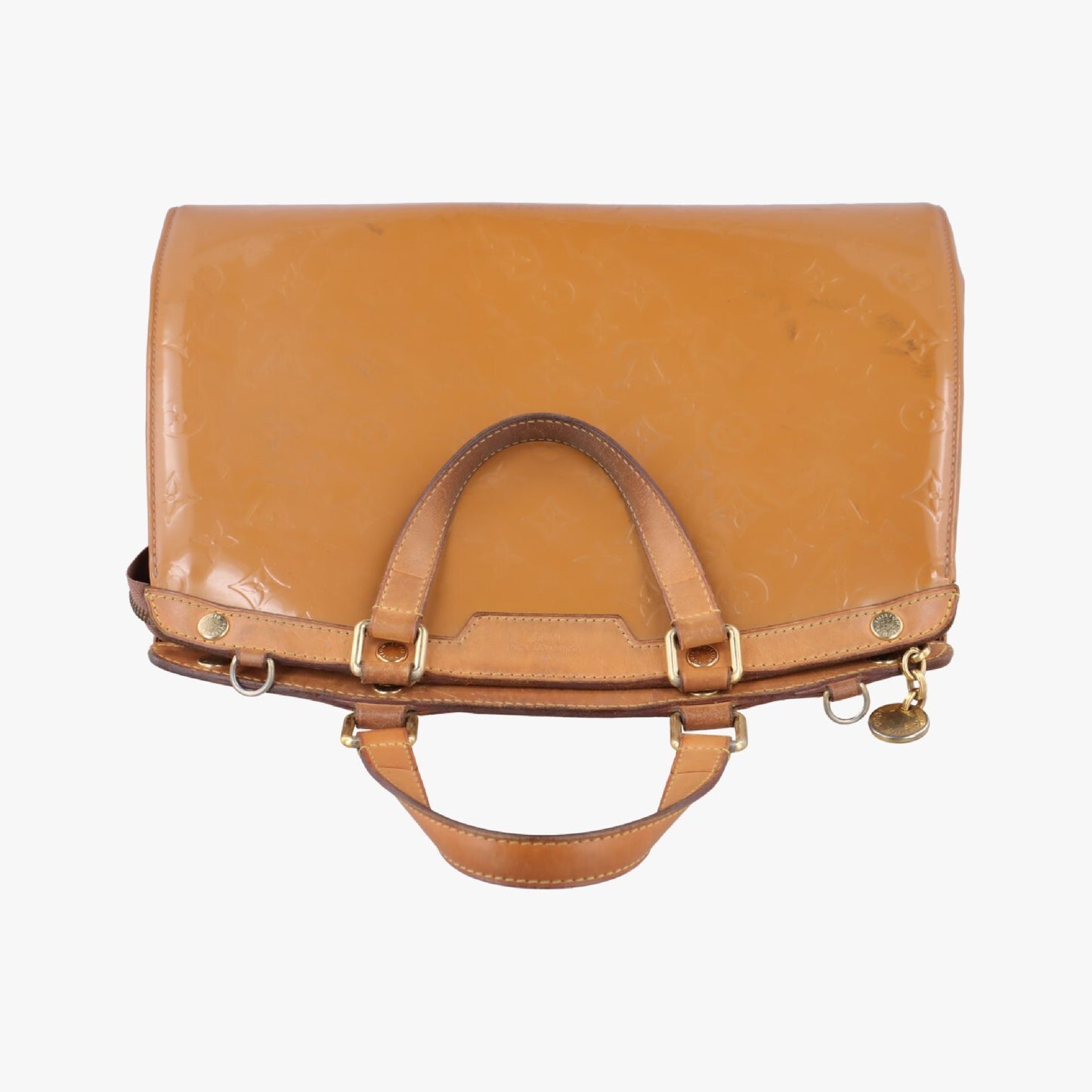 LOUIS VUITTON Blair GM Beige Vernis M91621SR1113 Shoulder Bag