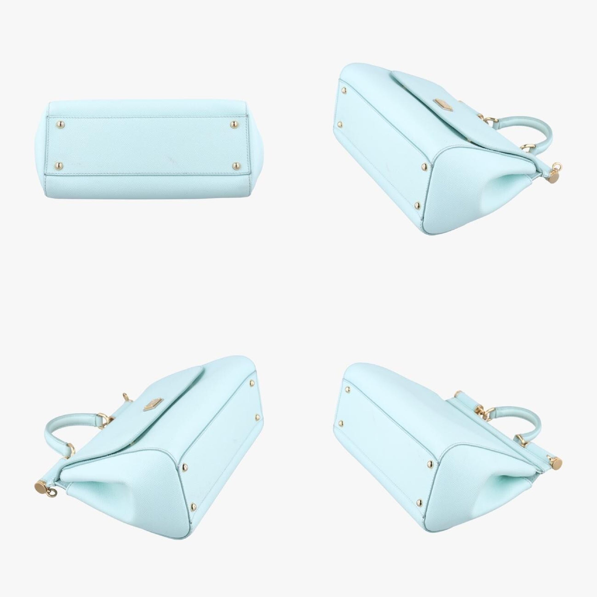 Sicily Green Leather 40 Shoulder Bag